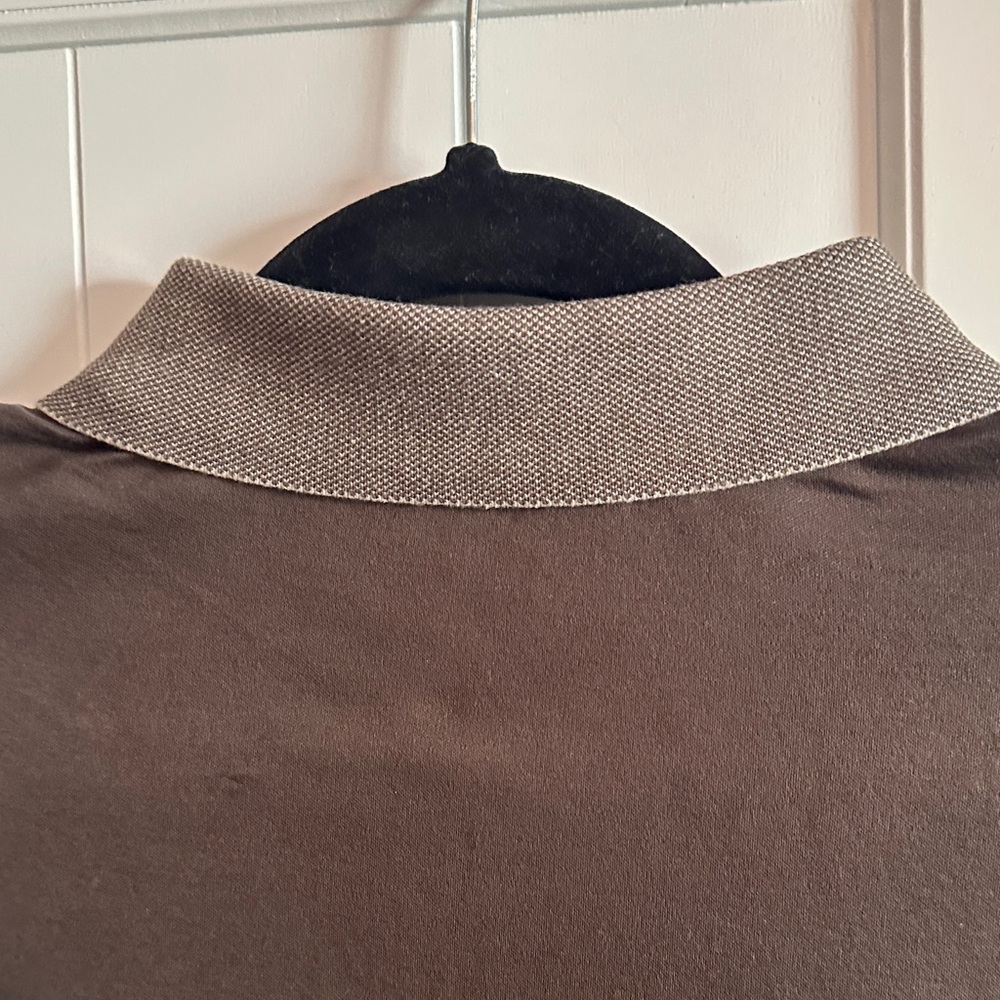 Banana Republic Dark Brown Polo Shirt - Picture 5 of 6
